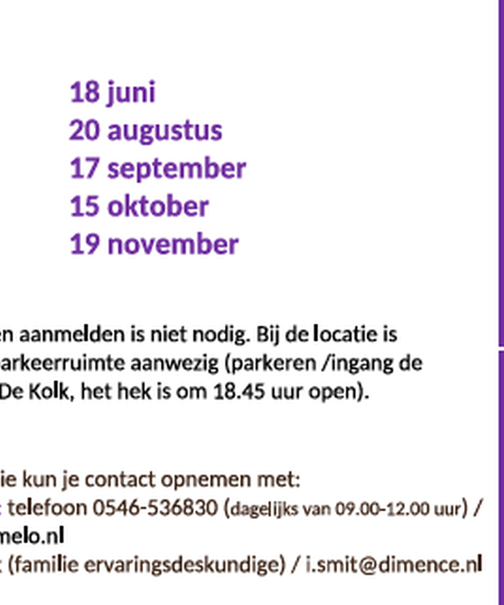 Flyer GGZ